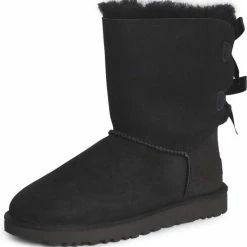 UGG - Dames Snowboots Bailey Bow II Black - Zwart - Maat 37 -Dames Winkel 550x575 7
