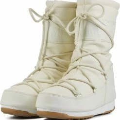 Moon Boot Enkellaarsjes Dames Outdoor / Snowboots / Damesschoenen - Nylon - 24010300 - Gebroken Wit - Maat 39 -Dames Winkel 550x577 13