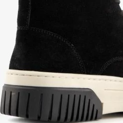 Hush Puppies Gevoerde Suede Dames Veterboots - Zwart - Maat 38 - Echt Leer 14 Hush Puppies Gevoerde Suede Dames Veterboots - Zwart - Maat 38 - Echt Leer -Dames Winkel 550x578 2