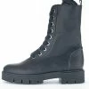 Gabor 745.4 Veterboots - Laarzen Met Veters - Dames - Zwart - Maat 38