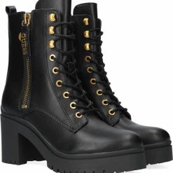 Guess Cabra Dames Veterboot - Zwart - Maat 38 37 Guess Cabra Dames Veterboot - Zwart - Maat 38 -Dames Winkel 550x594 3