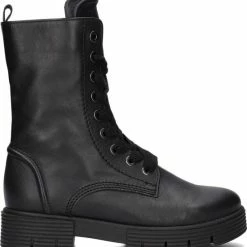Gabor 745.4 Veterboots - Laarzen Met Veters - Dames - Zwart - Maat 38 -Dames Winkel 550x595 1