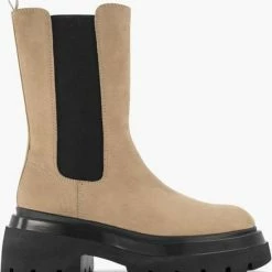 Oxmox Beige Chelsea Boot - Maat 38 -Dames Winkel 550x595 3