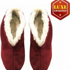 Bernardino Rode Echte Suede Spaanse Sloffen Dames Maat 38 -Dames Winkel 550x599 8