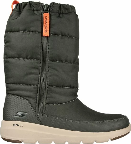 Skechers Glacial Dames Snowboot - Donkergroen - Maat 38 12 Skechers Glacial Dames Snowboot - Donkergroen - Maat 38 - Afbeelding 10