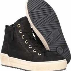 Gabor 488 Hoge Sneakers - Dames - Zwart - Maat 38 26 Gabor 488 Hoge Sneakers - Dames - Zwart - Maat 38 -Dames Winkel 550x603 6