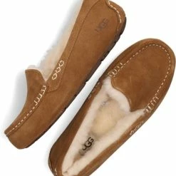 UGG Sloffen - Maat 36 - Vrouwen - Bruin/wit -Dames Winkel 550x607 6