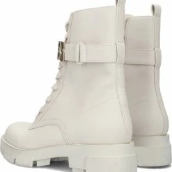Guess Madox Veterboots - Laarzen Met Veters - Dames - Wit - Maat 38 -Dames Winkel 550x610 4