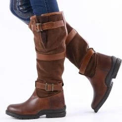 Horka Outdoorlaarzen Highlander Leer/suède Bruin/groen Maat 40 -Dames Winkel 550x615