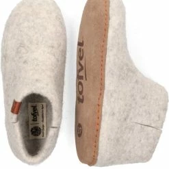 Tofvel Mula Pantoffels Beige Uni (s) (TF1000-99) -Dames Winkel 550x617 6