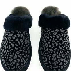 Warmbat Collie Dames Sloffen - Print Leopard Black - Maat 38 -Dames Winkel 550x624 5