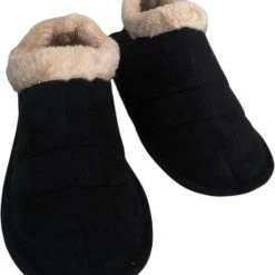 MeditorPlus Comfortabele Sloffen - Hoog Model - Harde Zool - ZWART - Maat 37 -Dames Winkel 550x625 3