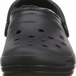 Crocs - Classic Lined Clog - Unisex Sandaal - 46 - 47 - Zwart -Dames Winkel 550x628 4