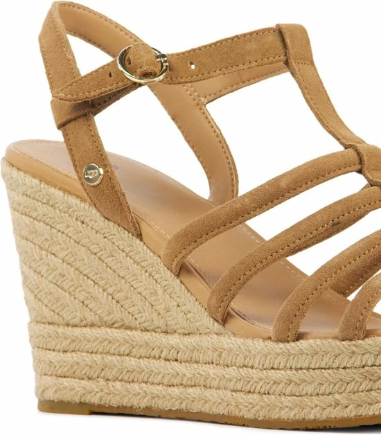 UGG Espadrilles Dames / Damesschoenen - Suède - Sleehak Hoogte 9 Cm - 1119952 - Cognac - Maat 39 9 UGG Espadrilles Dames / Damesschoenen - Suède - Sleehak Hoogte 9 Cm - 1119952 - Cognac - Maat 39 - Afbeelding 7