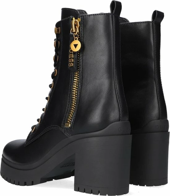 Guess Cabra Dames Veterboot - Zwart - Maat 38 15 Guess Cabra Dames Veterboot - Zwart - Maat 38 - Afbeelding 13