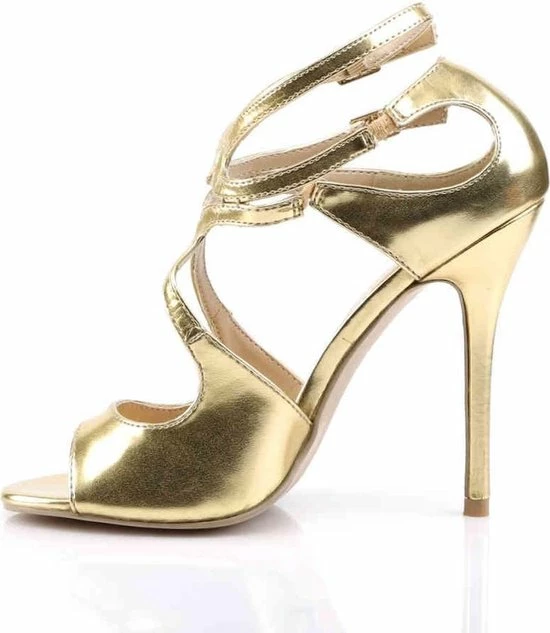 Pleaser Hoge Hakken -35 Shoes- AMUSE-15 US 5 Goudkleurig 5 Pleaser Hoge Hakken -35 Shoes- AMUSE-15 US 5 Goudkleurig - Afbeelding 3