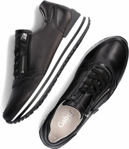 Gabor 96.528 Dames Sneakers - Zwart - Maat 40 7 Gabor 96.528 Dames Sneakers - Zwart - Maat 40 - Afbeelding 5