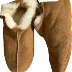 LuLu Wonen LuLu- Leren Sloffen / Pantoffels Gevoerd Met Schapenvacht - Maat 45 30 LuLu Wonen LuLu- Leren Sloffen / Pantoffels Gevoerd Met Schapenvacht - Maat 45 -Dames Winkel 550x640 2