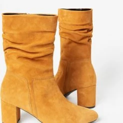 Gabor Gabor Laarzen Geel Suede - Maat 42 -Dames Winkel 550x641 4