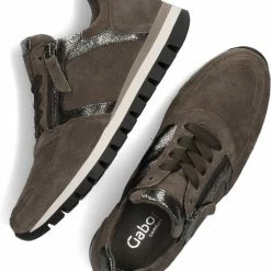 Gabor 96.438 Dames Sneakers - Bruin - Maat 38 -Dames Winkel 550x642 5