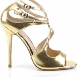 Pleaser Hoge Hakken -35 Shoes- AMUSE-15 US 5 Goudkleurig 11 Pleaser Hoge Hakken -35 Shoes- AMUSE-15 US 5 Goudkleurig -Dames Winkel 550x645 1