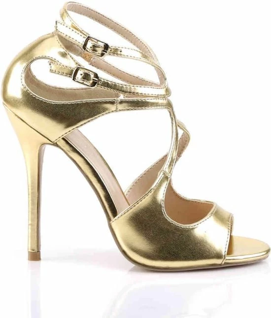 Pleaser Hoge Hakken -35 Shoes- AMUSE-15 US 5 Goudkleurig 7 Pleaser Hoge Hakken -35 Shoes- AMUSE-15 US 5 Goudkleurig - Afbeelding 5