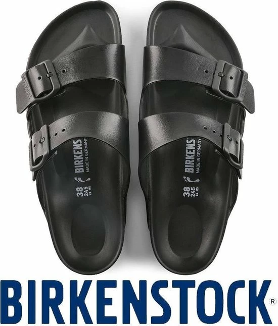 Birkenstock Arizona EVA Dames Slippers Small Fit - Black - Maat 38 19 Birkenstock Arizona EVA Dames Slippers Small Fit - Black - Maat 38 - Afbeelding 17