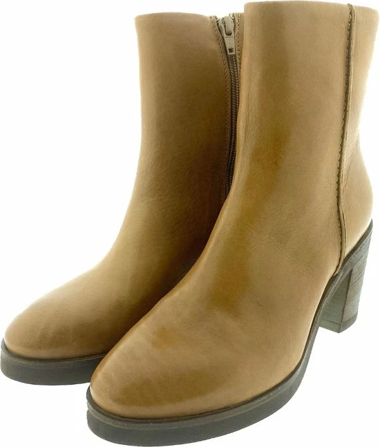 VIA VAI Taara Jade Enkellaarsjes Dames - Cognac - Maat 38 20 VIA VAI Taara Jade Enkellaarsjes Dames - Cognac - Maat 38 - Afbeelding 18