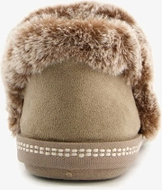 Skechers Cozy Campfire Gevoerde Dames Pantoffels - Beige - Maat 39 - Extra Comfort - Memory Foam 6 Skechers Cozy Campfire Gevoerde Dames Pantoffels - Beige - Maat 39 - Extra Comfort - Memory Foam - Afbeelding 4