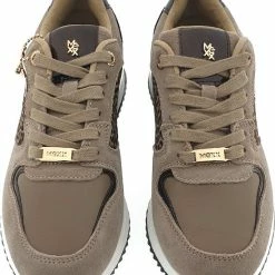 Mexx Dames Sneaker Fleur Taupe -Dames Winkel 550x650 4