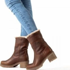 Panama Jack Dames Laarzen - Cognac - Maat 40 -Dames Winkel 550x652