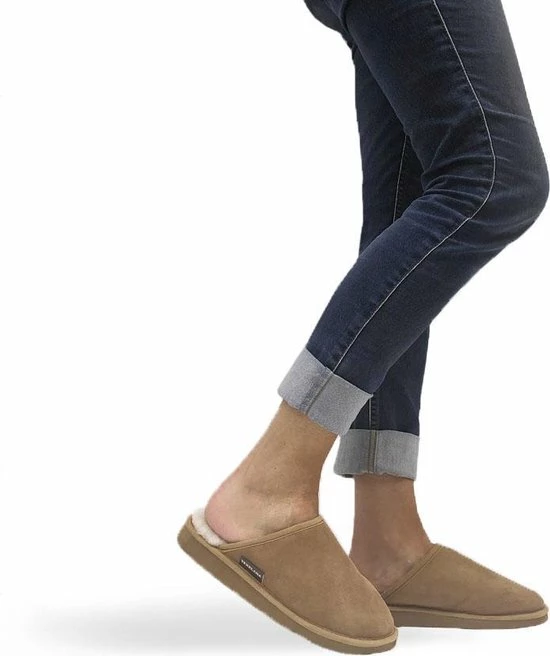 Texelana Sloffen En Pantoffels Voor Dames & Heren - Pantoffel / Instapper / Slipper Van Schapenvacht - Model RIA - Maat 40 4 Texelana Sloffen En Pantoffels Voor Dames & Heren - Pantoffel / Instapper / Slipper Van Schapenvacht - Model RIA - Maat 40 - Afbeelding 2