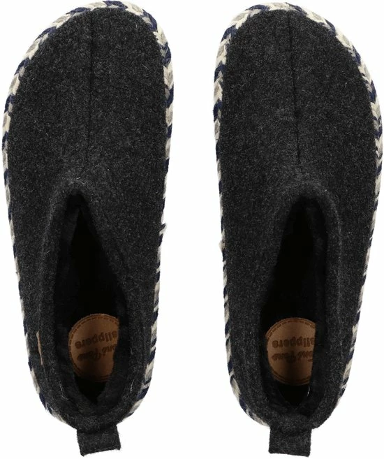 Toni Pons Maia-FP Dames Pantoffels Negre | Zwart | Vilt | Maat 38 4 Toni Pons Maia-FP Dames Pantoffels Negre | Zwart | Vilt | Maat 38 - Afbeelding 2