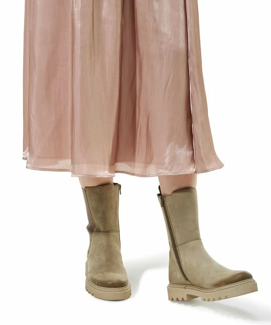 PS Poelman Chelsea Boots Dames / Laarzen / Damesschoenen - Nubuck - P1001 Nub - Groen - Maat 37 8 PS Poelman Chelsea Boots Dames / Laarzen / Damesschoenen - Nubuck - P1001 Nub - Groen - Maat 37 - Afbeelding 6