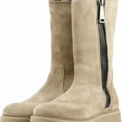 VIA VAI Alexis Macc Biker Boots - Beige - Maat 41 -Dames Winkel 550x660 2