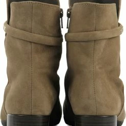 Gabor Enkellaarsjes Dames / Laarzen / Damesschoenen - Suède - 92.716.44 - Beige - Maat 39 -Dames Winkel 550x663 2