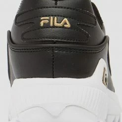 Fila Hometown Sneakers Zwart/Goud Dames - Maat 37 -Dames Winkel 550x665 5