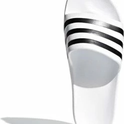 Adidas Slippers Adilette - UK 10 (maat 44,5) - Wit/zwart 10 Adidas Slippers Adilette - UK 10 (maat 44,5) - Wit/zwart -Dames Winkel 550x668 5