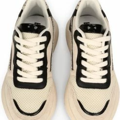 POSH By Poelman CAROCEL Dames Sneakers - Beige Multi - Maat 37 -Dames Winkel 550x676 1