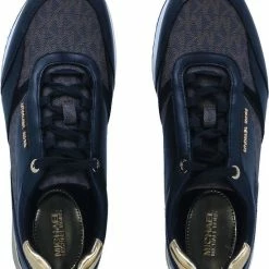 Michael Kors Allie Stride Dames Sneakers - Black/Brown - Maat 37 -Dames Winkel 550x679 1