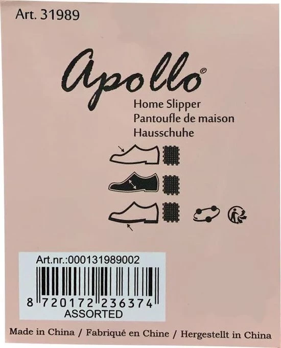 Apollo Sloffen - Pantoffels Dames - Pantoffels - Sloffen Dames - Instap Sloffen - Zacht - Creme - Maat 39/40 4 Apollo Sloffen - Pantoffels Dames - Pantoffels - Sloffen Dames - Instap Sloffen - Zacht - Creme - Maat 39/40 - Afbeelding 2