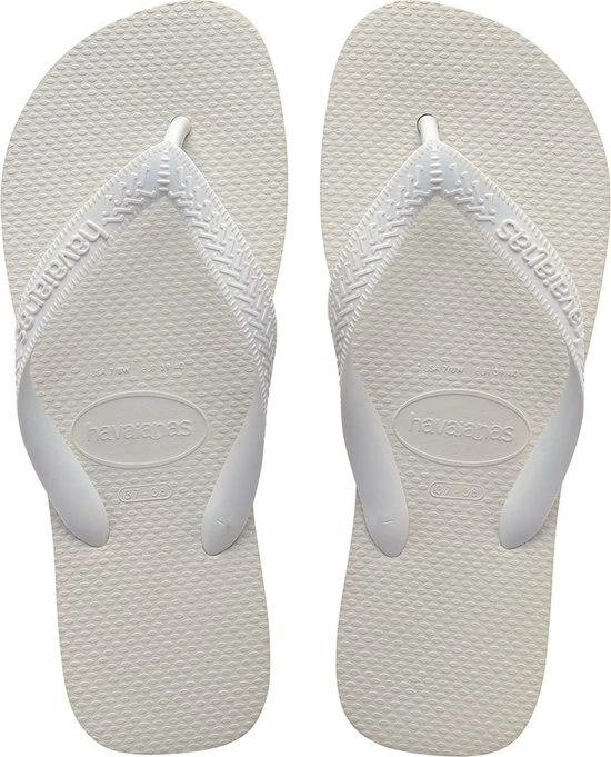 Havaianas Top Unisex Slippers - White - Maat 35/36 11 Havaianas Top Unisex Slippers - White - Maat 35/36 - Afbeelding 9