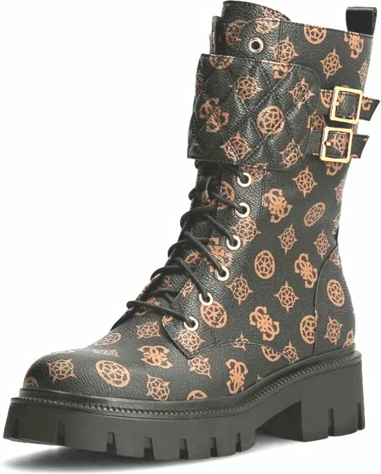 Guess Sery Dames Laarzen - Bruin - Maat 41 8 Guess Sery Dames Laarzen - Bruin - Maat 41 - Afbeelding 6