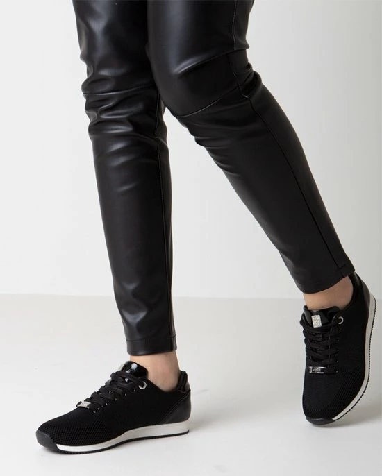 Mexx Sneaker Cato Zwart Met Witte Zool - Dames - Maat 38 11 Mexx Sneaker Cato Zwart Met Witte Zool - Dames - Maat 38 - Afbeelding 9