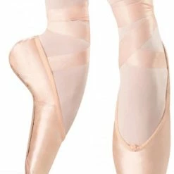 Dancer Dancewear Spitzen | Spitzen Ballet | Professionele Satijnen Spitzen | Balletschoenen | Compleet 6-delig Set | Direct Dansen | Voor Brede Voeten | “Allegro” | Schoenmaat 41C