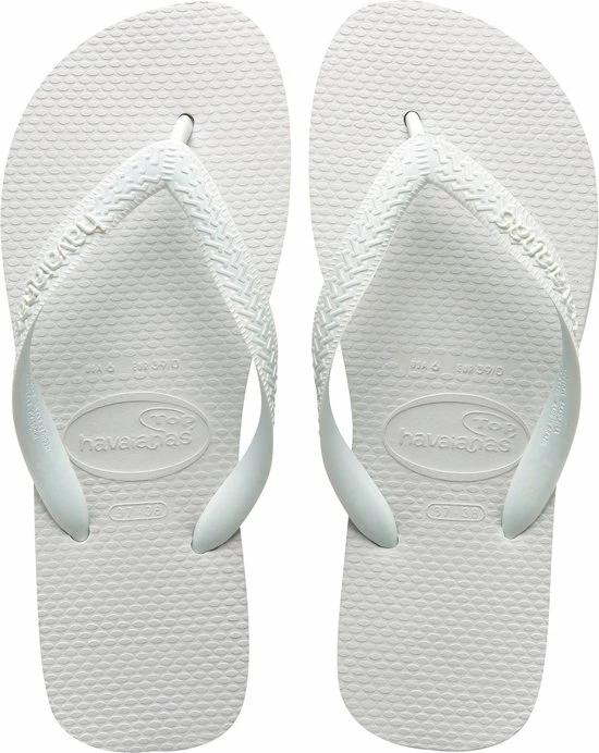 Havaianas Top Unisex Slippers - White - Maat 35/36 5 Havaianas Top Unisex Slippers - White - Maat 35/36 - Afbeelding 3