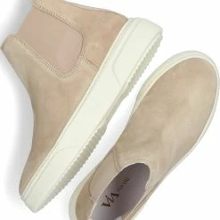 VIA VAI Juno Levy Chelsea Boots Dames - Enkellaarsjes Dames - Beige - Maat 41 -Dames Winkel 550x693 2