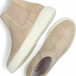 VIA VAI Juno Levy Chelsea Boots Dames - Enkellaarsjes Dames - Beige - Maat 41 -Dames Winkel 550x693 3