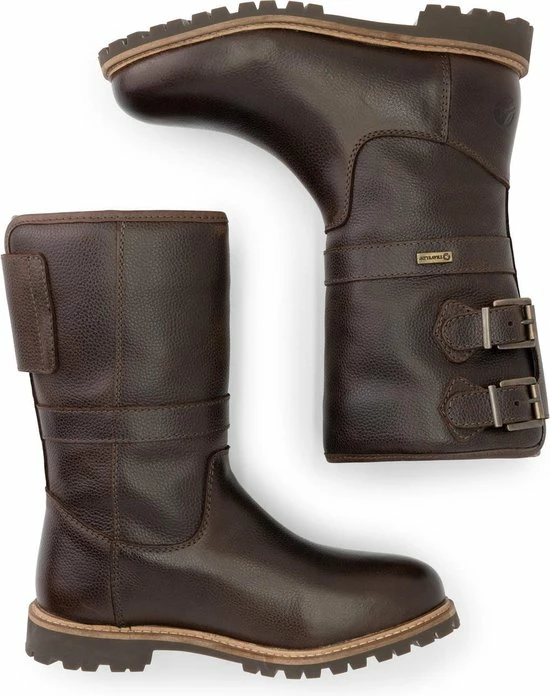 Travelin' Yukon Dames Outdoorlaarzen - Vibram Zool - Waterdicht - Wol Gevoerd - Donkerbruin Leer - Maat 39 10 Travelin' Yukon Dames Outdoorlaarzen - Vibram Zool - Waterdicht - Wol Gevoerd - Donkerbruin Leer - Maat 39 - Afbeelding 8