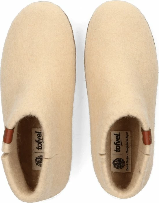 Tofvel Pantoffels Beige Schapenwol - Maat 39 8 Tofvel Pantoffels Beige Schapenwol - Maat 39 - Afbeelding 6